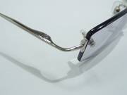 Efü 7110 Fém, fúrt szemüveg keret ezüst 51-20-140