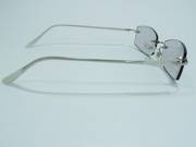 Efü 7118 Fém, fúrt szemüveg keret ezüst 51-19-135