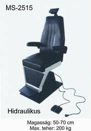 ms-2515 hidraulikus vizsgáló szék